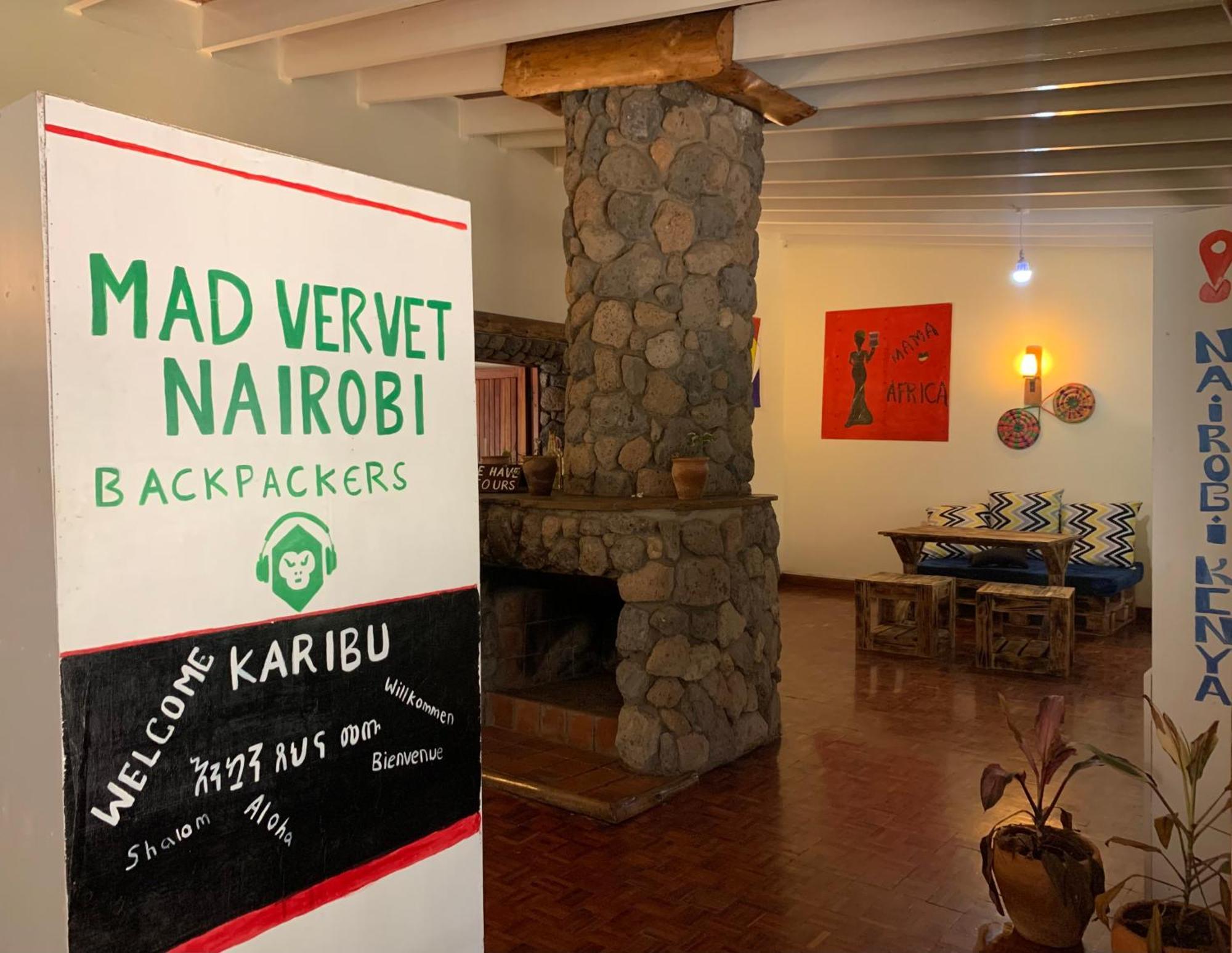 Mad Vervet Nairobi Backpackers Hostel Kültér fotó
